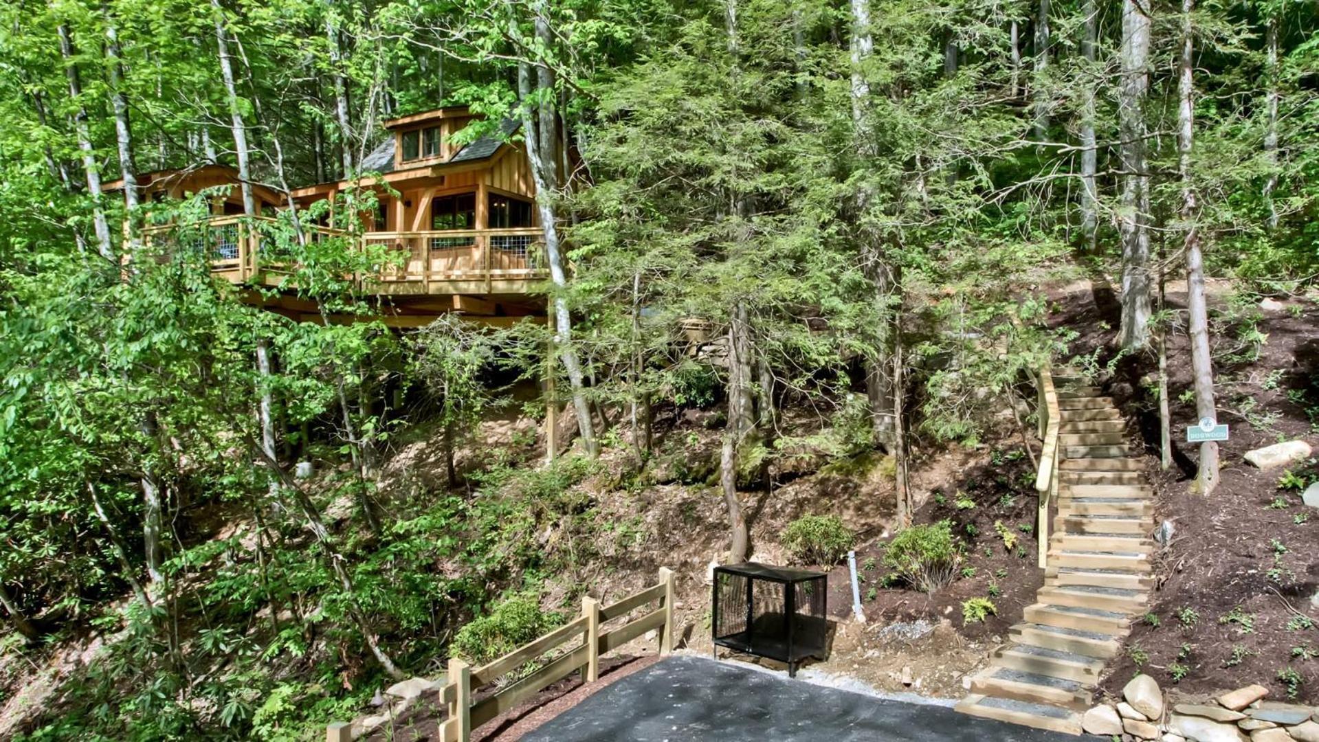 Вилла The Dogwood In Treehouse Grove At Norton Creek Гатлинбург Экстерьер фото